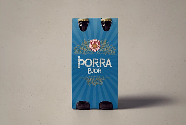 Þorri six-pack carrier.