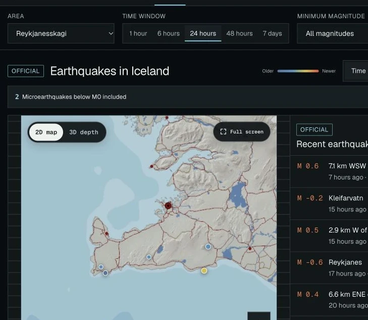 Detail of the map from the September 2026 interface capture.
