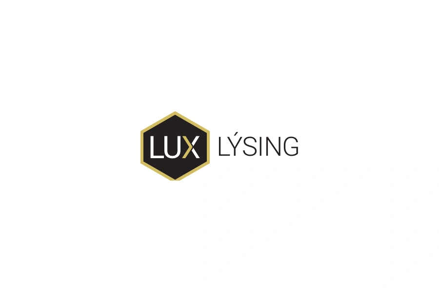 Lux Lýsing original logo artwork