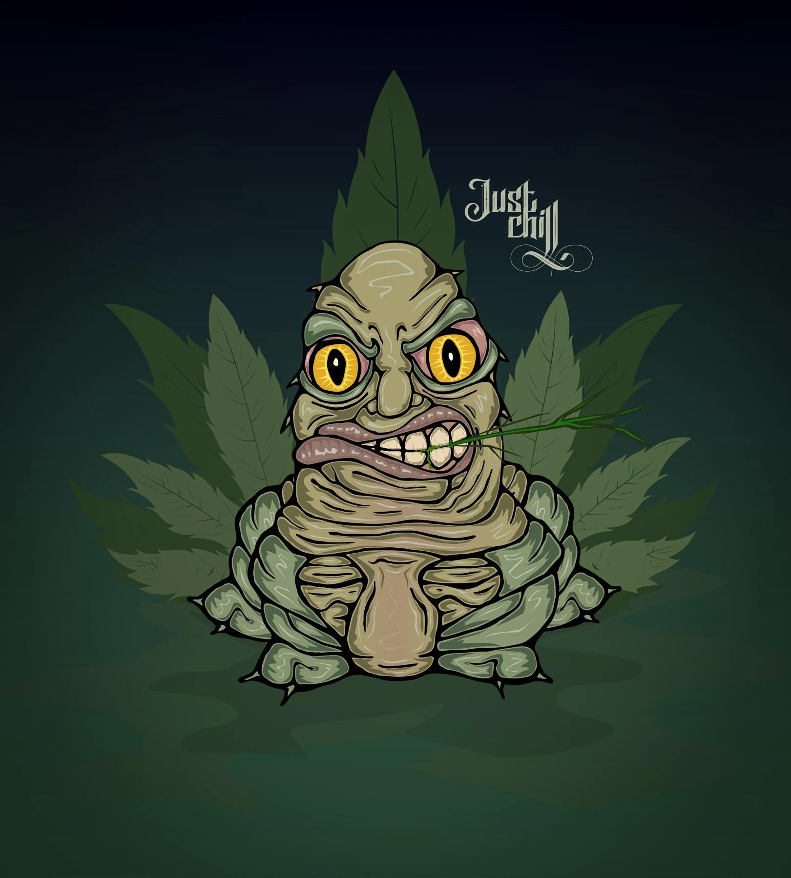 Just Chill — the standalone character illustration.